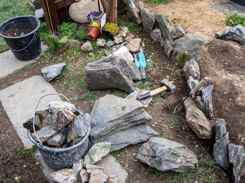Landscape Boulder Removal Service