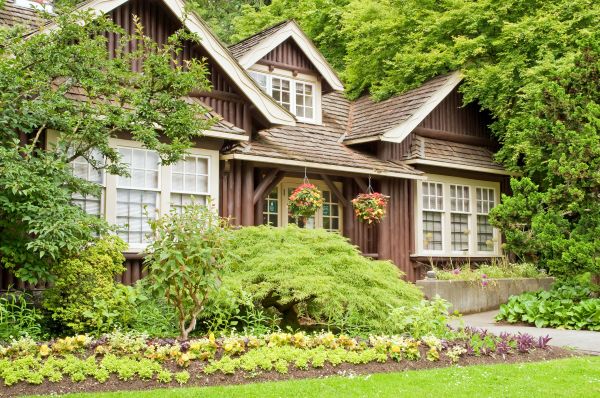 Log Home Landscaping